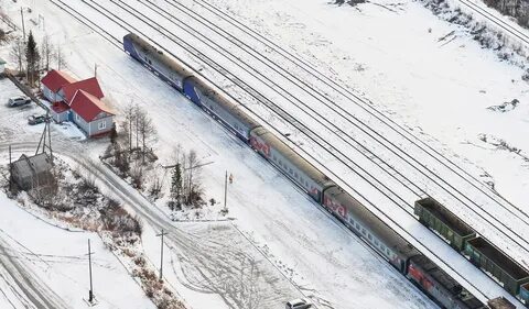 Поезд нов архангельск