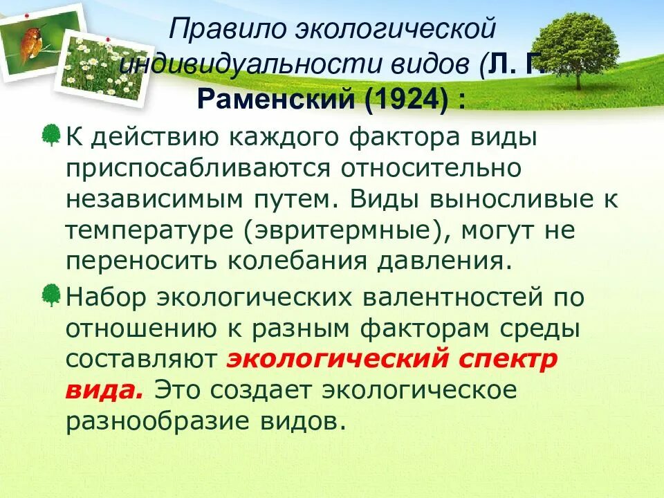 5 правил эколога. Экологическое правило. Правило экологической индивидуальности. Экологическая индивидуальность видов. Правило экологической индивидуальности видов примеры.