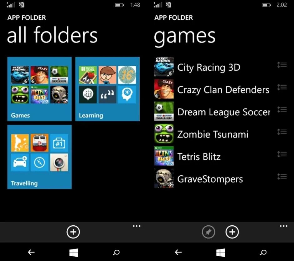 Как установить приложения на windows phone. Windows phone приложений для youtube. folder_app.