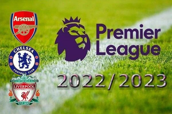 Календарь англии по футболу 2023. Английская премьер-лига 2022-2023. Англия премьер лига 2022 2023. Английская премьер лига 2023. Эмблема английской премьер Лиги.
