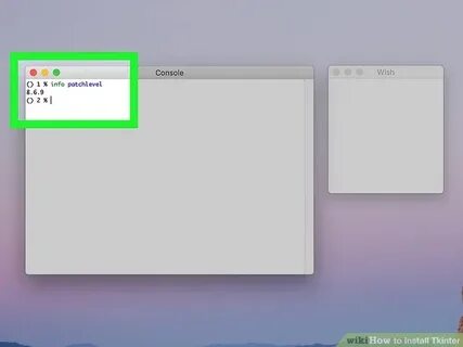 Tkinter install