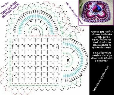 Коврик крючком пошаговая инструкция для начинающих