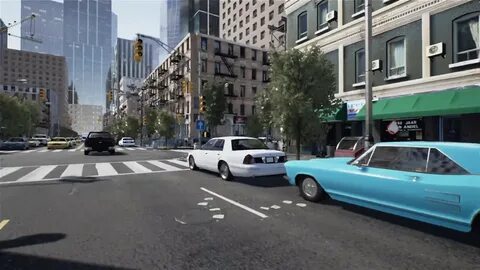 Unreal engine город