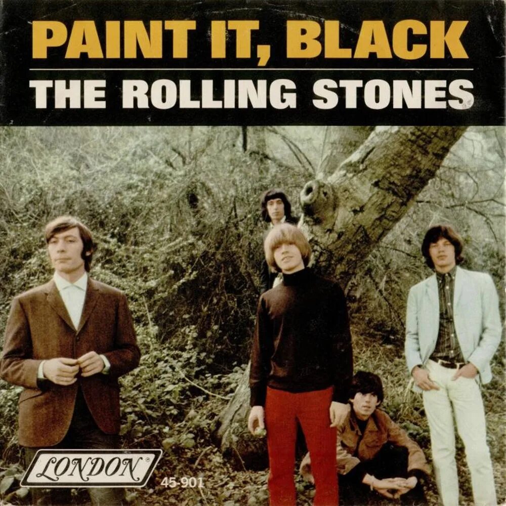 Paint it black the rolling. Роллинг стоунз Paint 1966. Роллинг стоунз Пейнтед Блэк. The Rolling Stones Paint it Black обложка. Роллинг стоунз пэйнт ИТ Блэк.