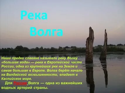 Большая вода волга