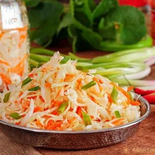 Капуста с перцем быстрого приготовления