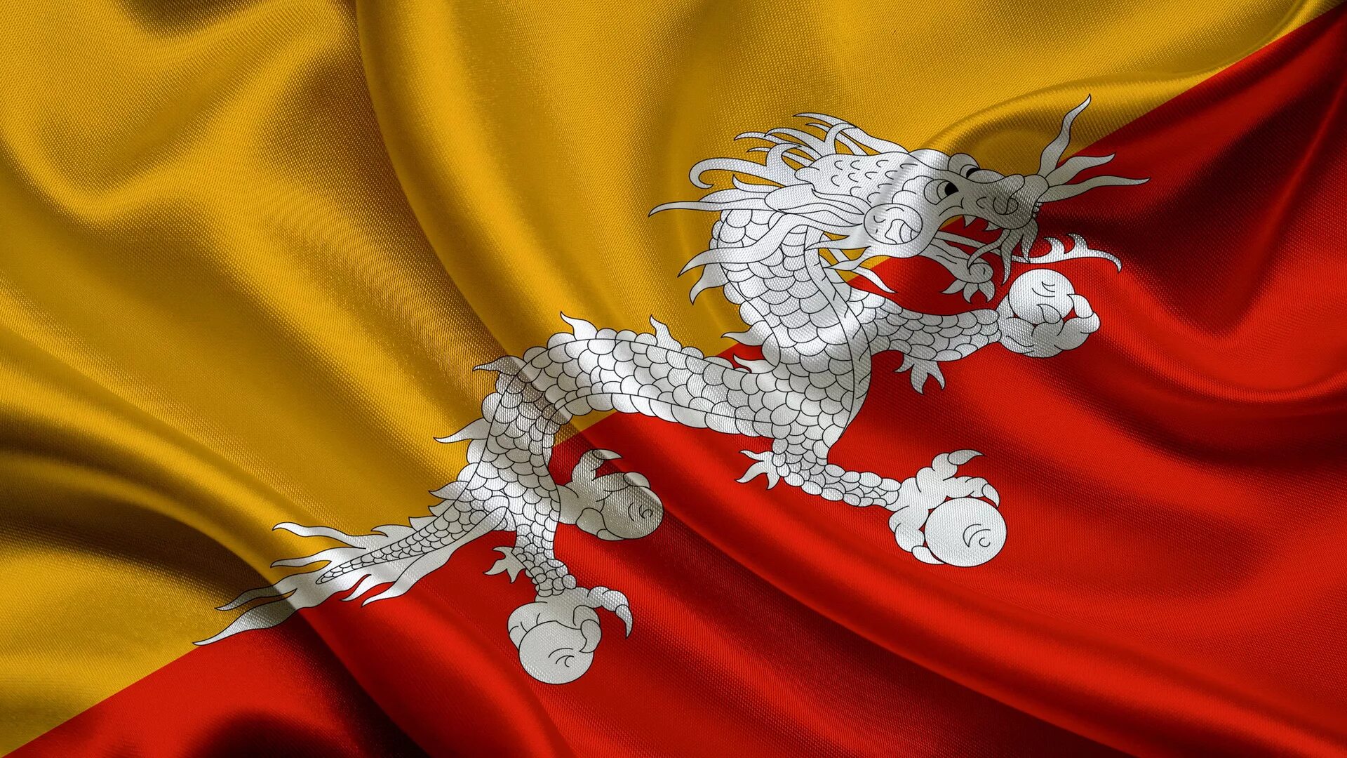Дракон какая страна. Флаг королевства бутан дракон. Флаг бутана. Бутан прапор. Bhutan флаг.