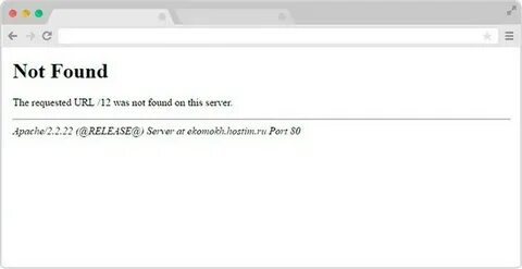 Url was not found