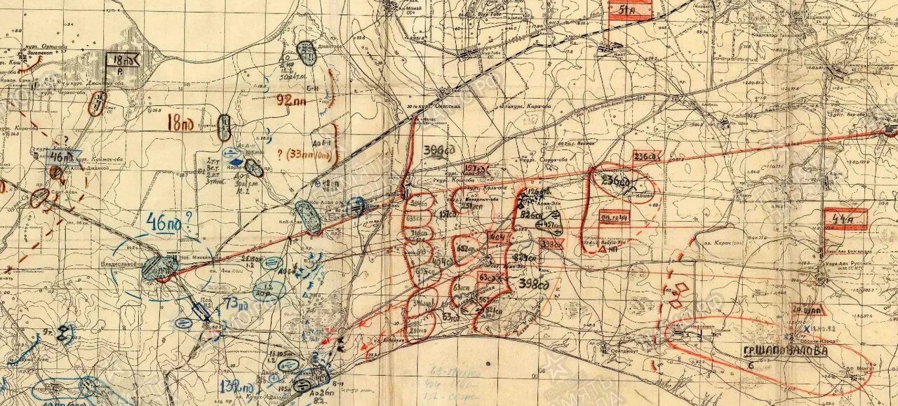 Военные карты крым. Военная карта Крыма 1942. Военные карты 1942 года Крымский район. Крымский фронт 1942 карта. Крымский фронт 1942 год карта.