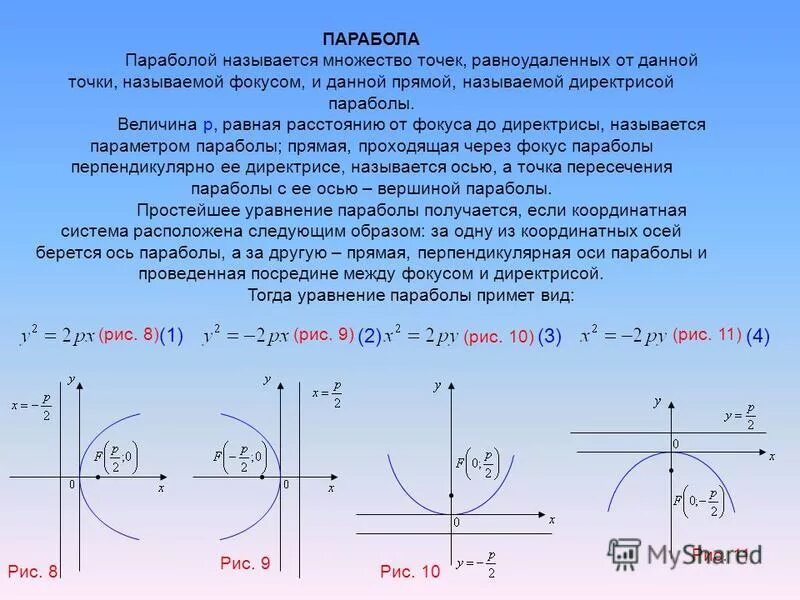 величина параметра параболы. ветви параболы направлены вниз. парабола а 0 c<0 готовые коэффициенты. величина параметра параболы. уравнение параболы формула.