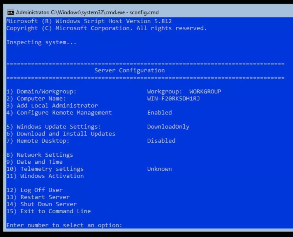 Configuration change restart system