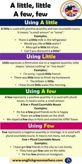 Use little a little few a