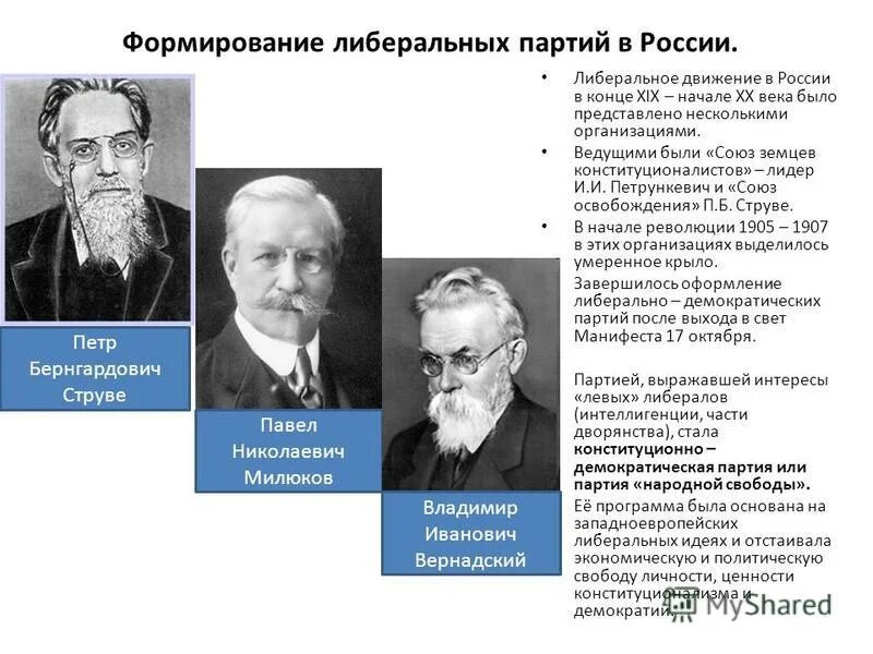 Союз Земцев-конституционалистов. Либеральное движение. Либеральное движение в России в конце 19 века.