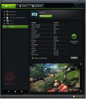 Сайт nvidia experience