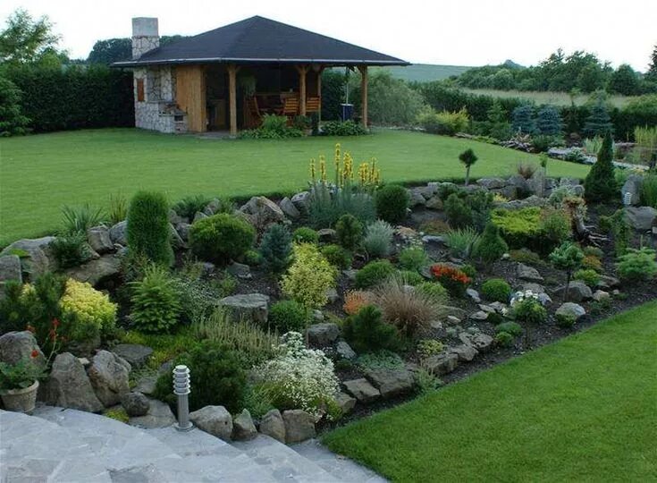 10 Materials To Give Your Landscape A Polished, Elegant Look Garden stairs, Gard
