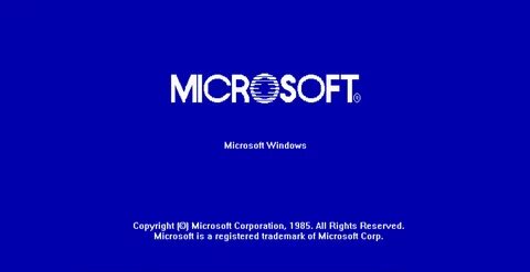 Какой был 1 windows