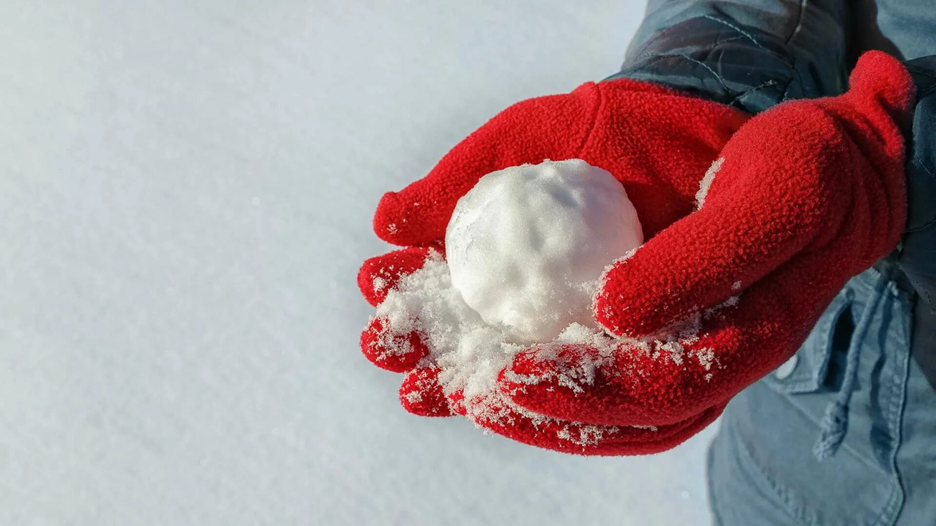 Making snowballs