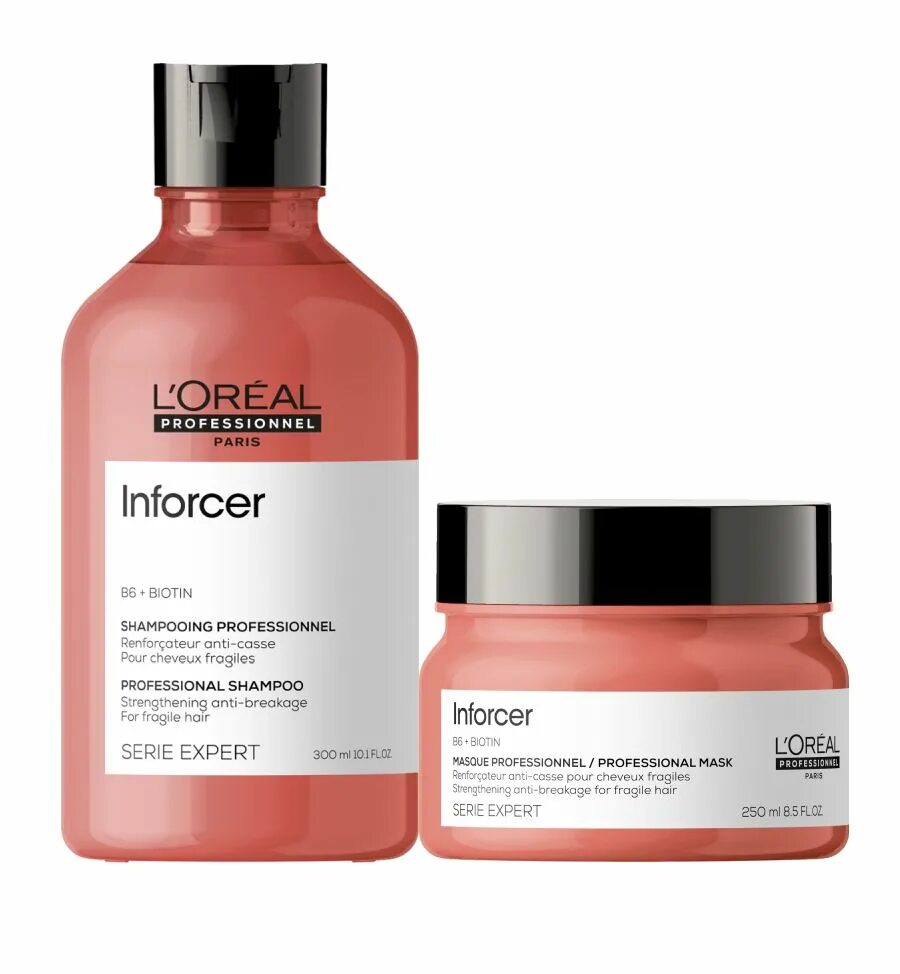 Loreal Inforcer шампунь. Маска 250 мл лореаль Инфорсер. Лореаль профессионал маска Инфорсер. Лоресл шампунь и маска. L oreal professionnel шампунь отзывы