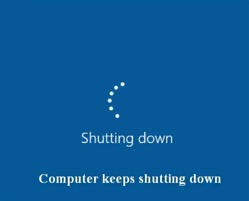 Shutting down all existing connections. Shutting.