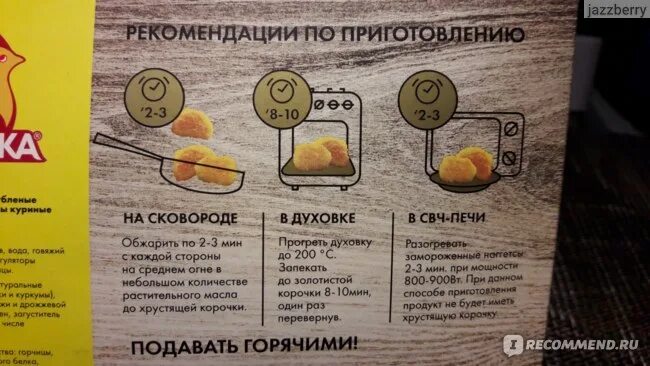 Сколько калорий в одном наггетсе