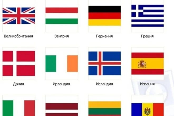 Флаги стран 2 класс. Флаги разных государств. Флаги Европы.