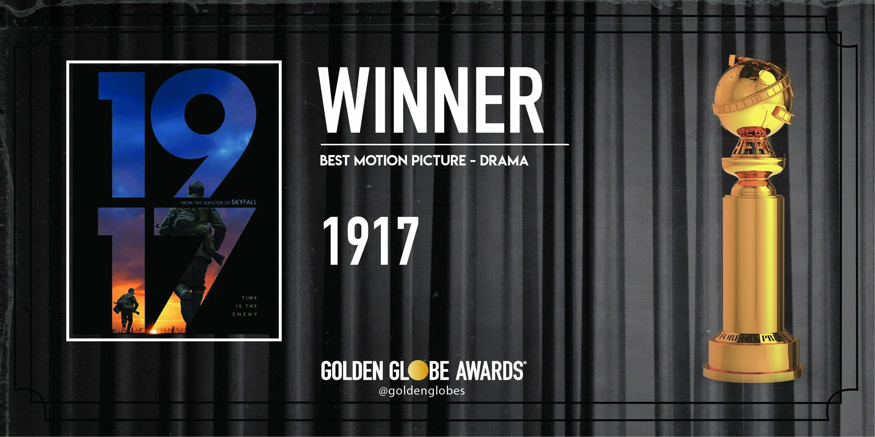 Золотой глобус драма. Look on the Internet and find the names of the latest winners of a Golden Globe for best Motion picture.