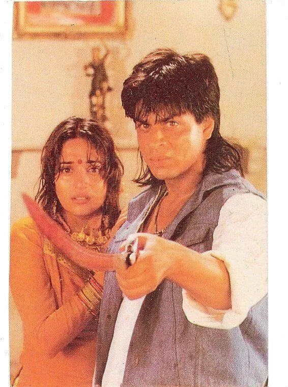 #Shah_Rukh_Khan_flashback #Любовь_без_слов #Koyla Биндия пристает к Угольку 