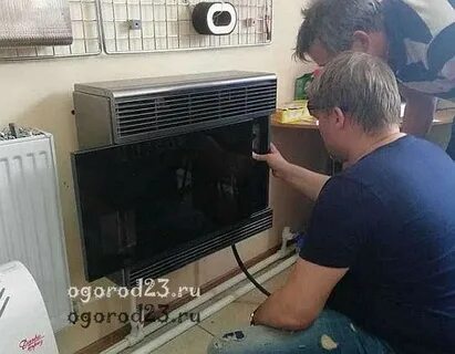 Как установить газовый конвектор