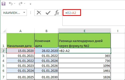 Дата + дни = Дата в эксель. Как в эксель посчитать количество дней между датами. Как посчитать количество дней в эксель. Формула в экселе календарные дни.