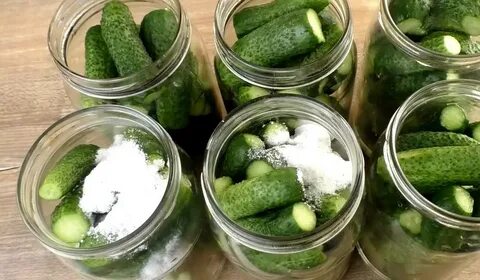 Солим огурцы в банке рецепт