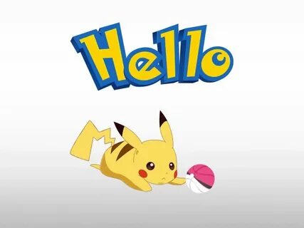 Said hi