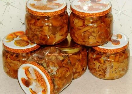 Рецепт приготовления лисичек маринованные