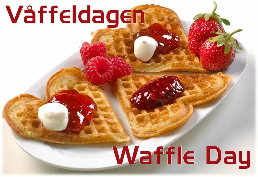 День вафель картинки. Сюльт вафли. Международный день вафель (International Waffle Day). Шведские вафли. Вафли в форме сердца.