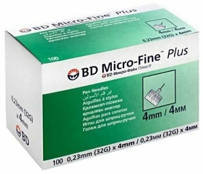 Иглы микрофайн. Игла для шприц-ручек bd micro-fine plus 32g (0.23 мм х 4 мм), 100 шт.. иглы micro-fine plus g-32(0,23х4мм). иглы bd micro-fine plus 0,25 мм (31g) х 5 мм, 100 шт. столичка. игла для шприц-ручек bd micro-fine plus 31g (0.25 мм х 5 мм), 100 шт..