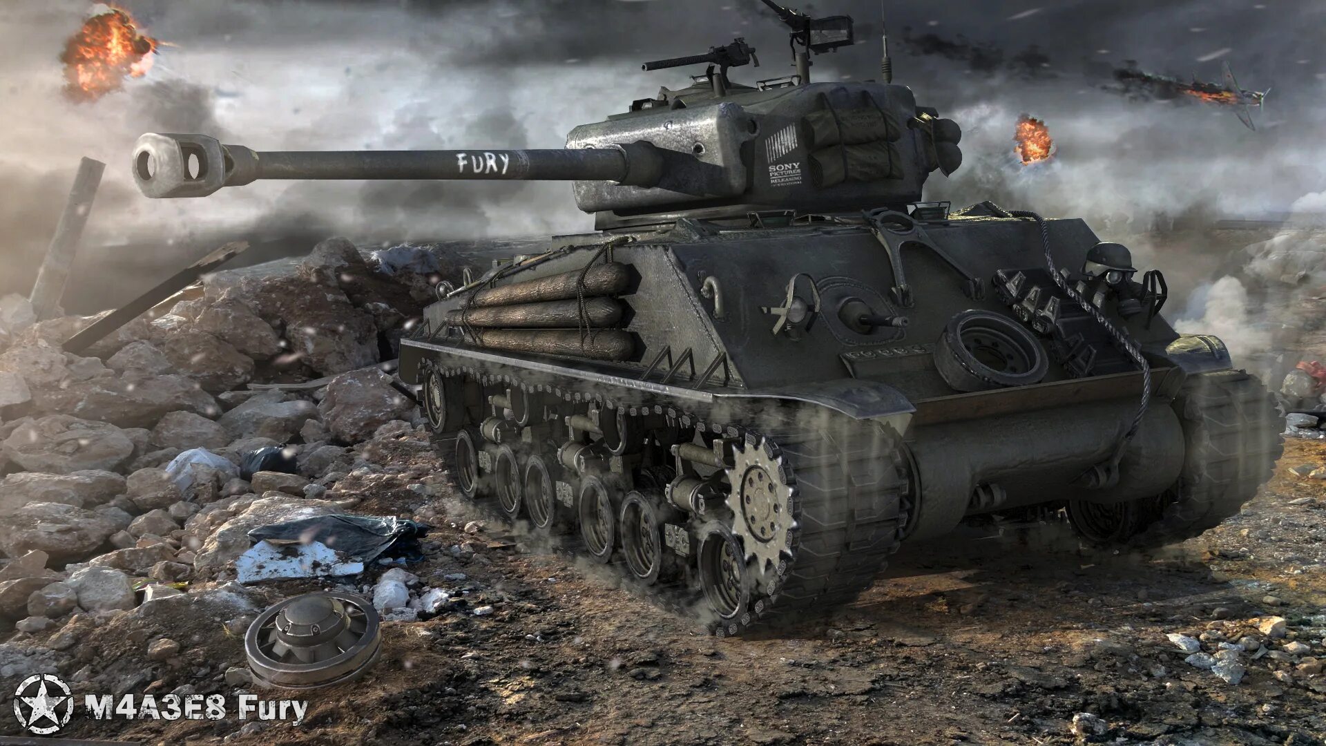 Fury танк ворлд оф танк. M4a3e8 Fury WOT. Танк Фьюри в WOT. Танк ярость в World of Tanks. Tanks wi