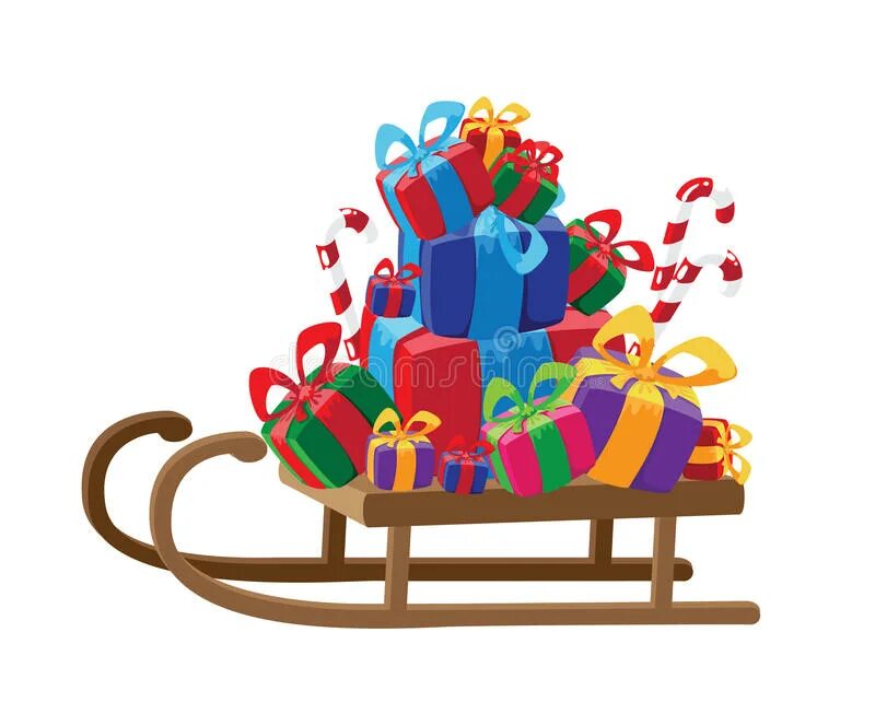 Сани с подарками рисунок. Сани деда мороза с подарками. Сани с подарками трафарет. Вытынанки санки с подарками. Санки с мешком подарков.