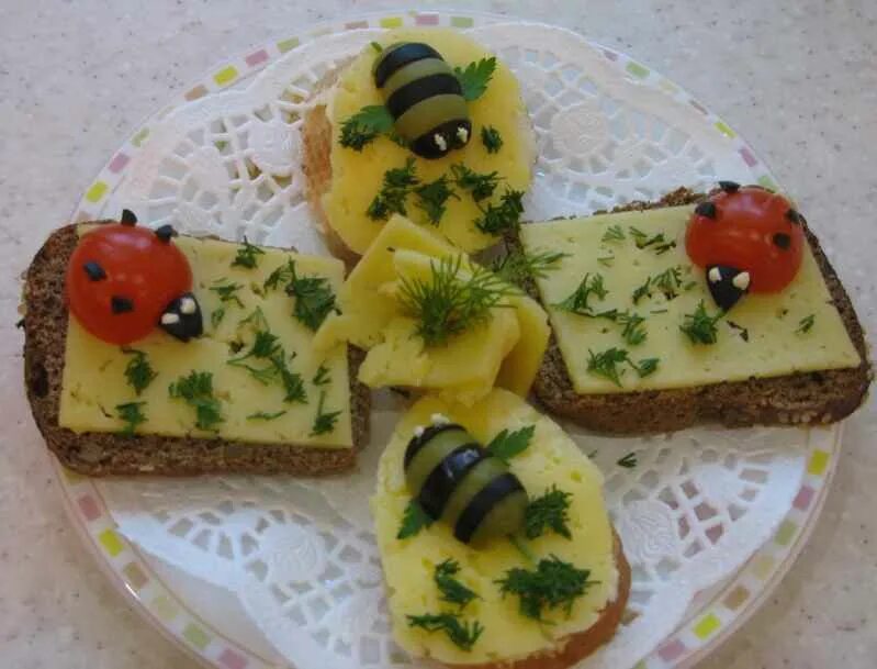Вкуснее и полезнее чем горячие бутерброды и гренки! Блюдо на праздничный стол. Б