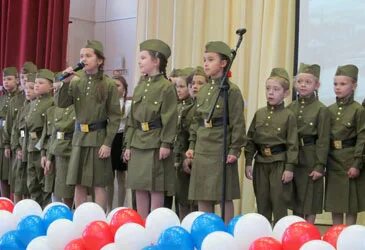 Военно патриотические песни 2 класс