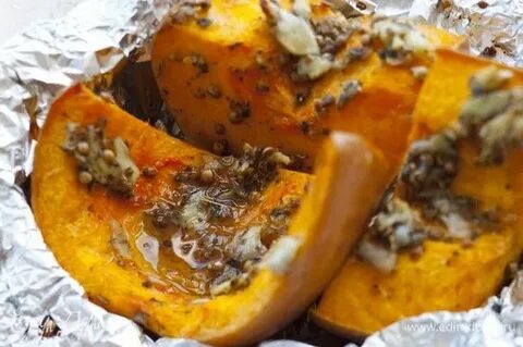 Запеченная тыквы вкусные и простые