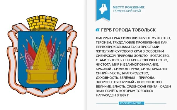 Герб тобольска фото Герб Тобольска