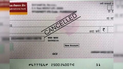 Cancel check