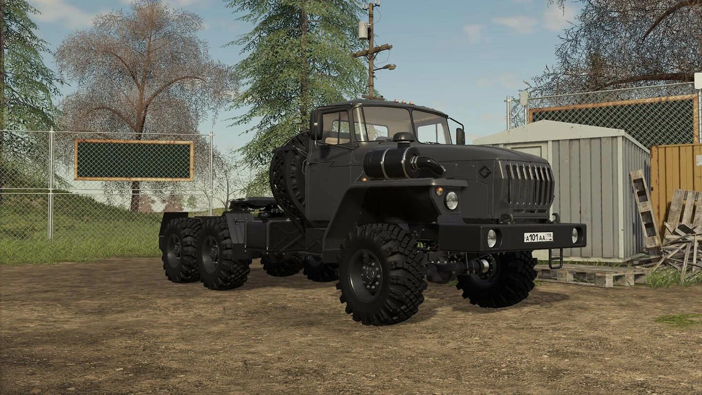 Мод на урал. Fs 17 урал 4320. fs19 урал тягач. урал 4320-60. бортовой урал fs 19.