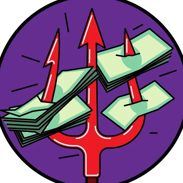 Логотип адской школы. Адские бабки телеграмм. Infernal money.