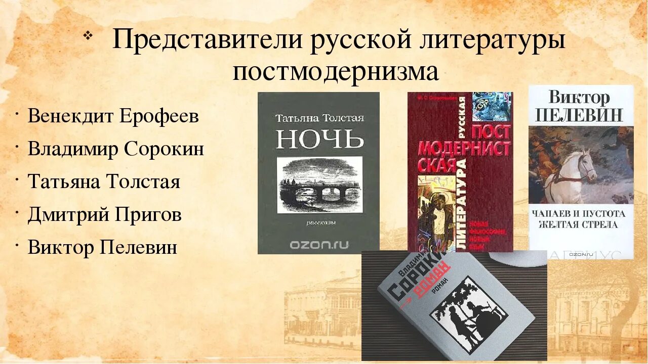 Авторские литературные произведения. Постмодернизм в литературе представители. Русский постмодернизм в литературе представители. Постмодернизм в литературе. Представители постмодернизма в русской литературе.