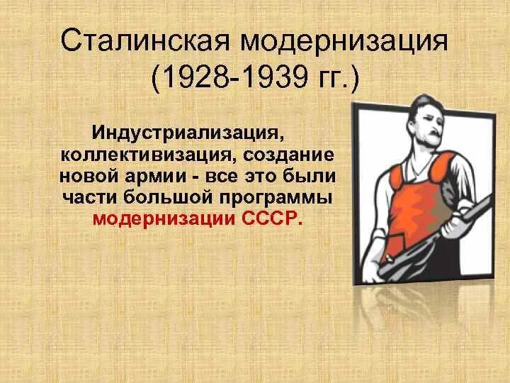 Модернизация ссср цена достижений проект Советская Россия (СССР) в 1920-1930-е годы. Формирование тоталитаризма. презен