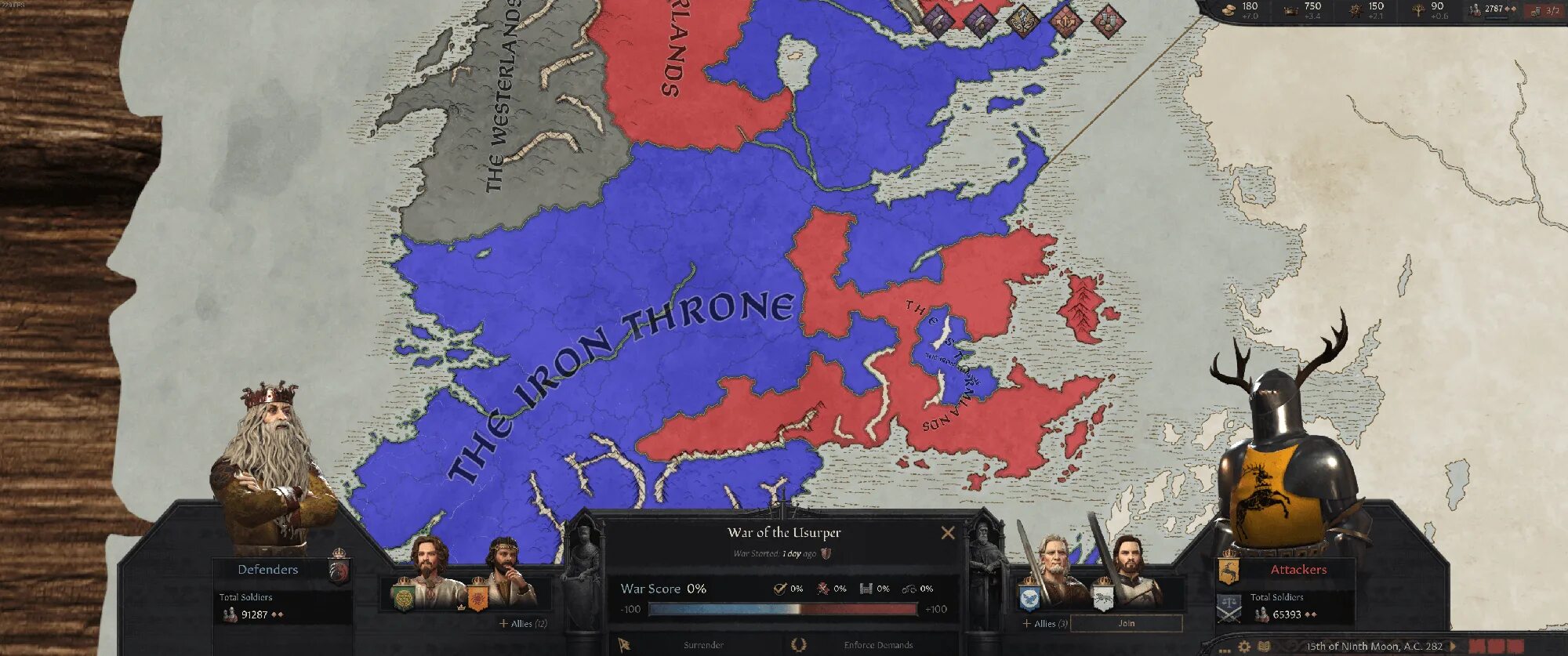 Crusader kings 3 a game of thrones