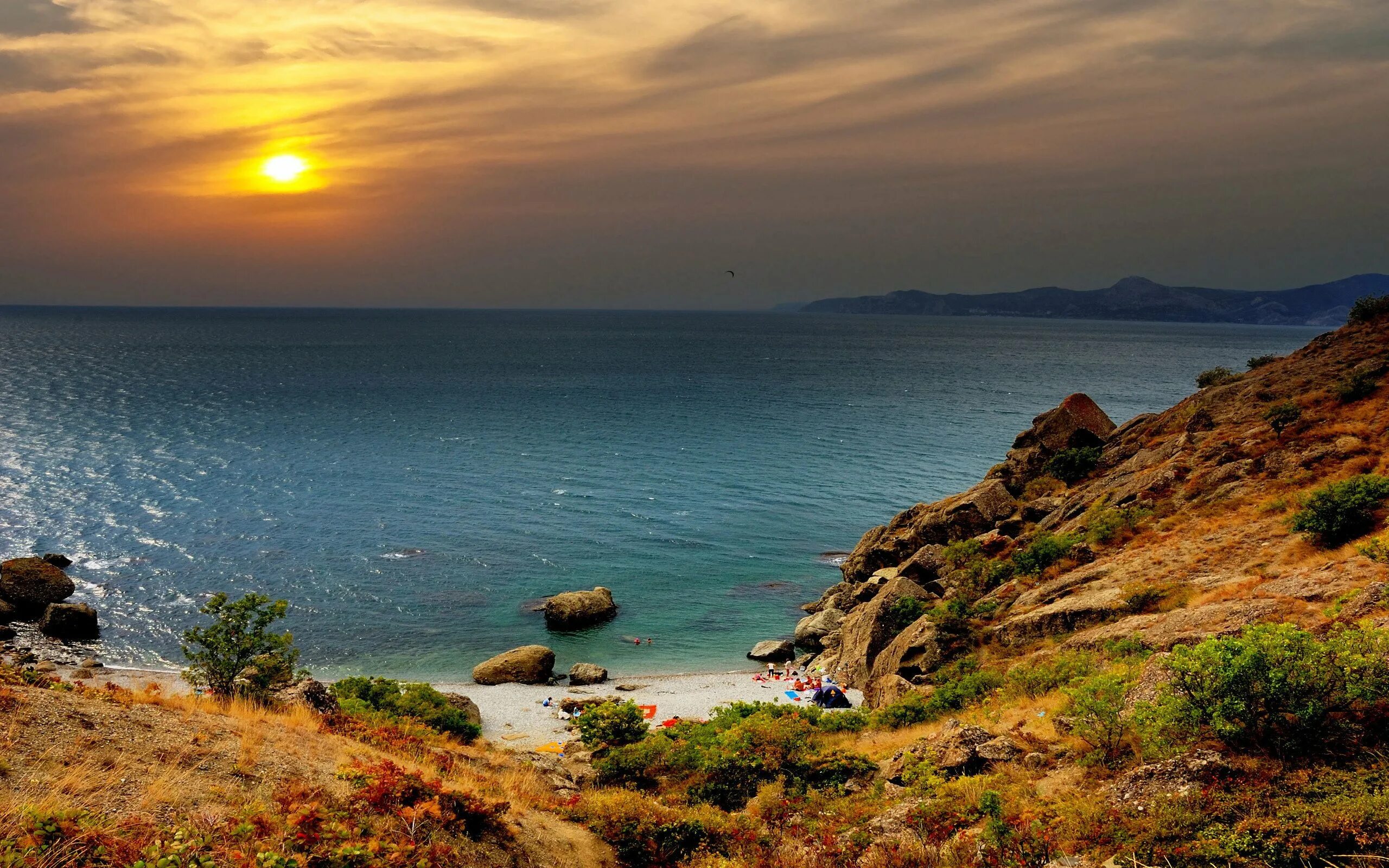 Осень на берегу моря