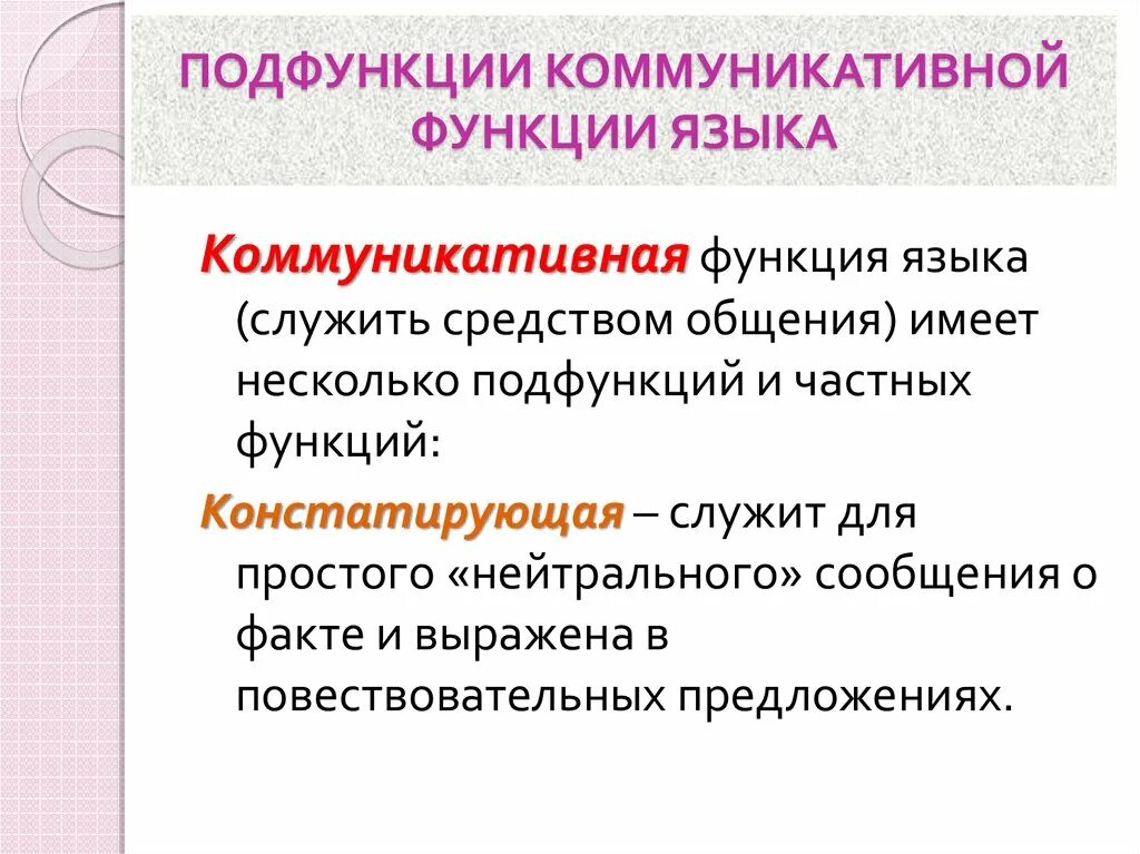 Основными функциями коммуникации являются. Коммуникативная функция языка. Комуникативаня функия языка. Подфункции коммуникативной функции языка. Коммуникативная функция языка примеры.