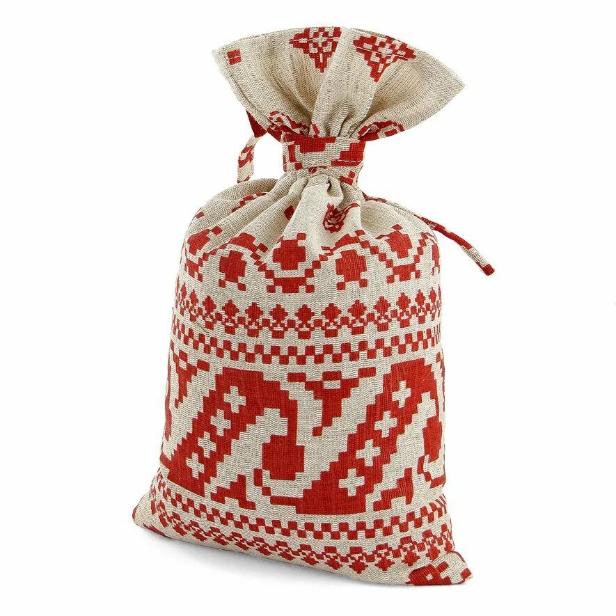 Подарочный мешочек. Фиеста мешочек холщовый 25х15см. орнамент. мешочек для подарков. подарочные мешочки из ткани. холщовый мешок для подарка.