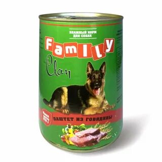 Корм для собак clan
